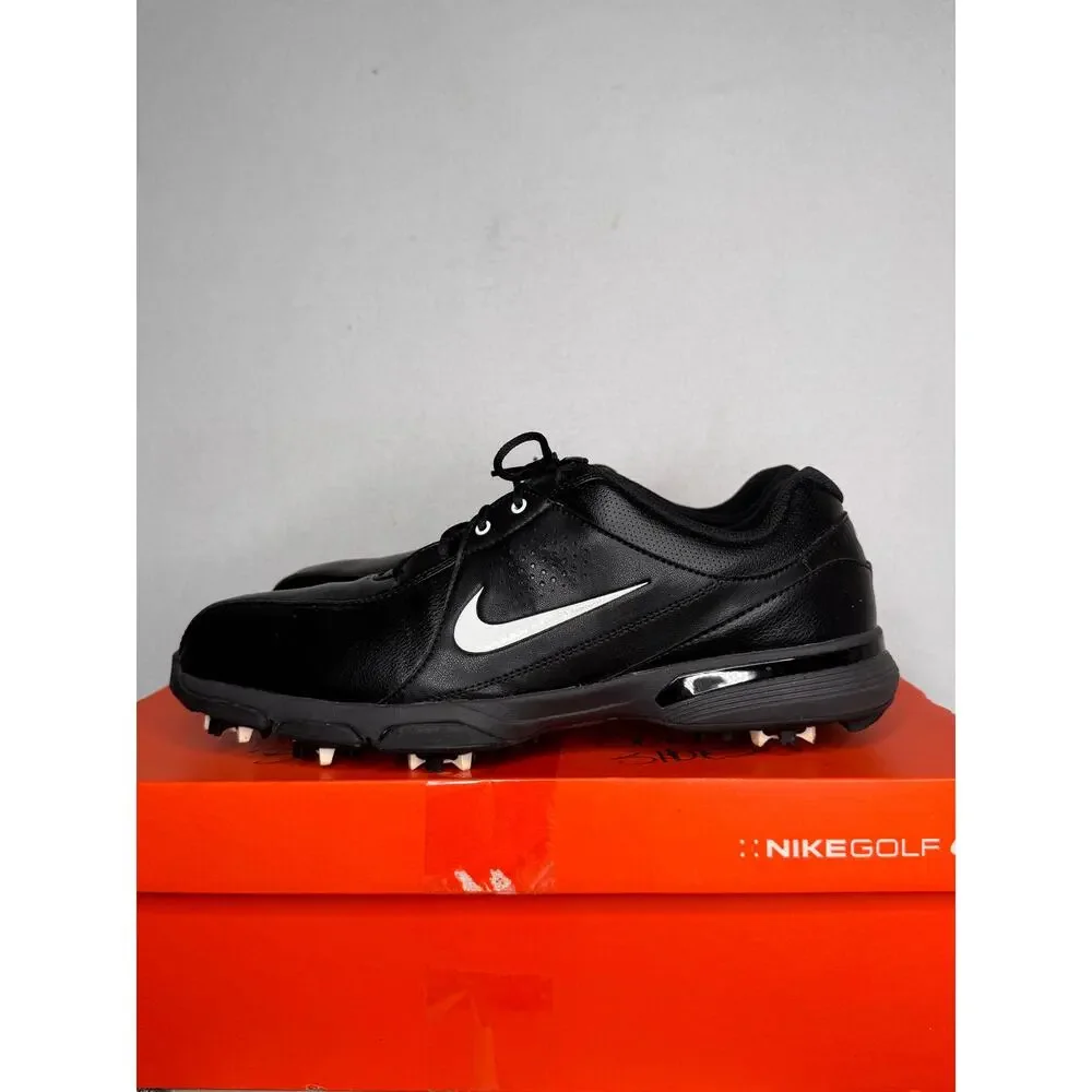 Nike Golf Durasport III Black Spiked Golf Shoes 2015 Size 10 Leather